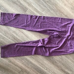 Time and Tru Girls' Plum Purple Stretch Leggings